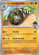 Hop's Sandaconda (087/159) [Scarlet & Violet: Journey Together]