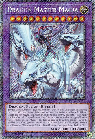 Dragon Master Magia [RA04-EN055] Platinum Secret Rare