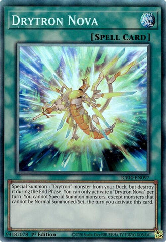 Drytron Nova [RA04-EN097] Prismatic Collector's Rare