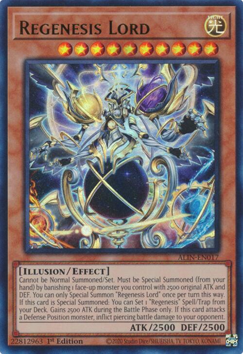 Regenesis Lord [ALIN-EN017] Ultra Rare