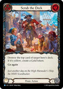 Scrub the Deck [SEA147] (High Seas)  Rainbow Foil