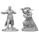 Pathfinder Deep Cuts Unpainted Miniatures Male Human Monk
