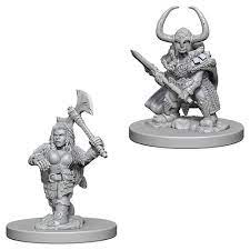 D&D Nolzurs Marvelous Unpainted Miniatures Dwarf Barbarian