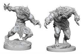 D&D Nolzurs Marvelous Unpainted Miniatures Werewolves