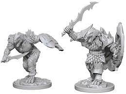 D&D Nolzurs Marvelous Unpainted Miniatures Dragonborn Fighter