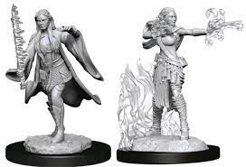 D&D Nolzur's Marvelous Unpainted Miniatures Multiclass Warlock + Sorcerer
