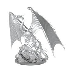 D&D Nolzurs Marvelous Unpainted Miniatures Young Black Dragon