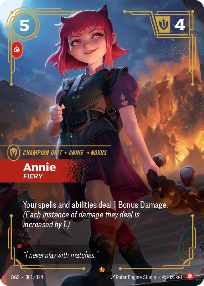 Annie - Fiery [001/024] Epic (Proving Grounds)