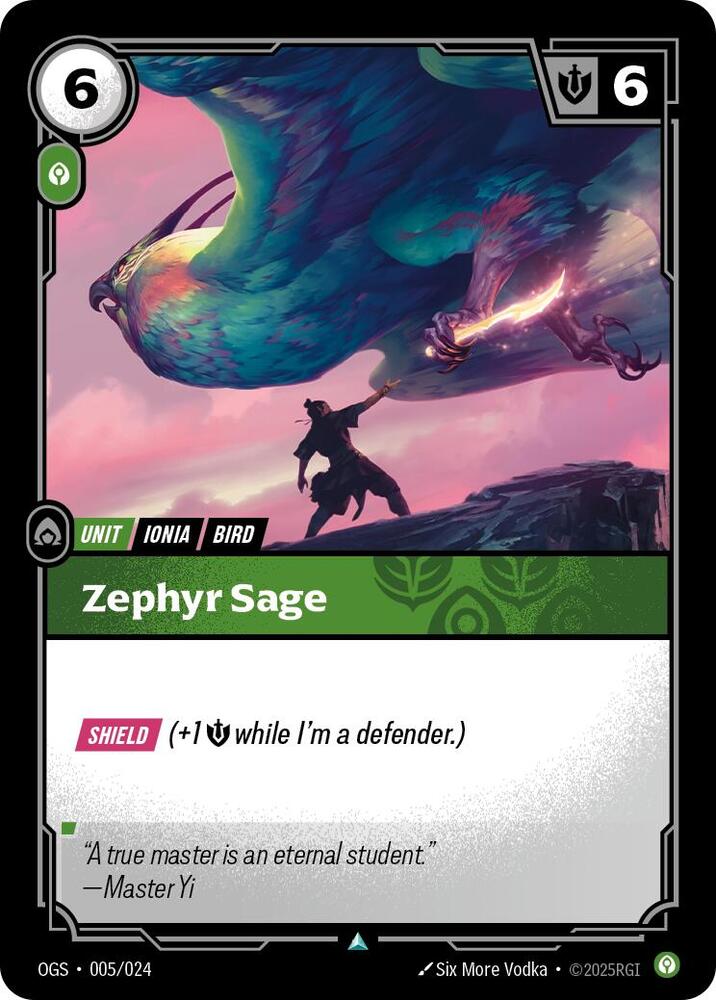 Zephyr Sage [005/024] Uncommon (Proving Grounds)