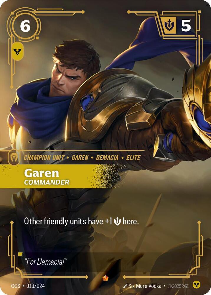 Garen - Commander [013/024] Epic (Proving Grounds)