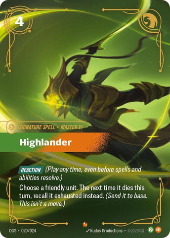 Highlander [020/024] Epic (Proving Grounds)