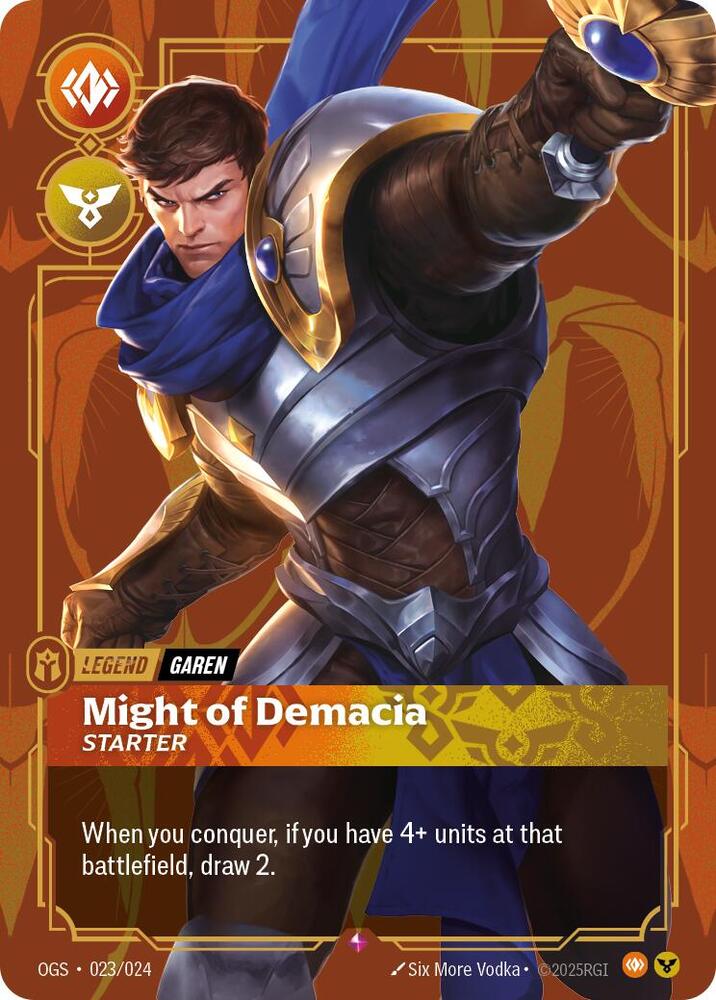 Garen - Might of Demacia [023/024] Rare (Proving Grounds)