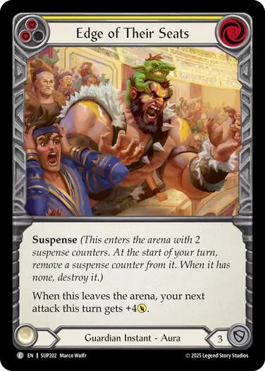 Edge of Their Seats (Yellow) [SUP202] (Super Slam)