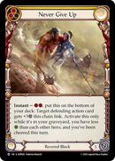 Never Give Up [SUP026] (Super Slam)  Rainbow Foil