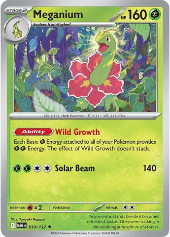 Meganium (010/132) [Mega Evolution: Base Set]