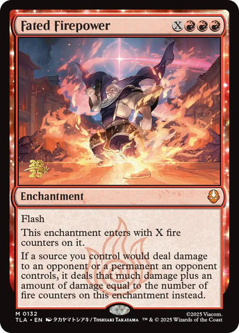 Fated Firepower [Avatar: The Last Airbender Prerelease Cards]