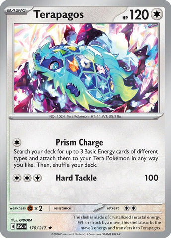 Terapagos (178/217) [Mega Evolution: Ascended Heroes]