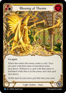 Blessing Of Themis (Yellow) (Rainbow Foil) [PEN182] (Compendium of Rathe)  Rainbow Foil
