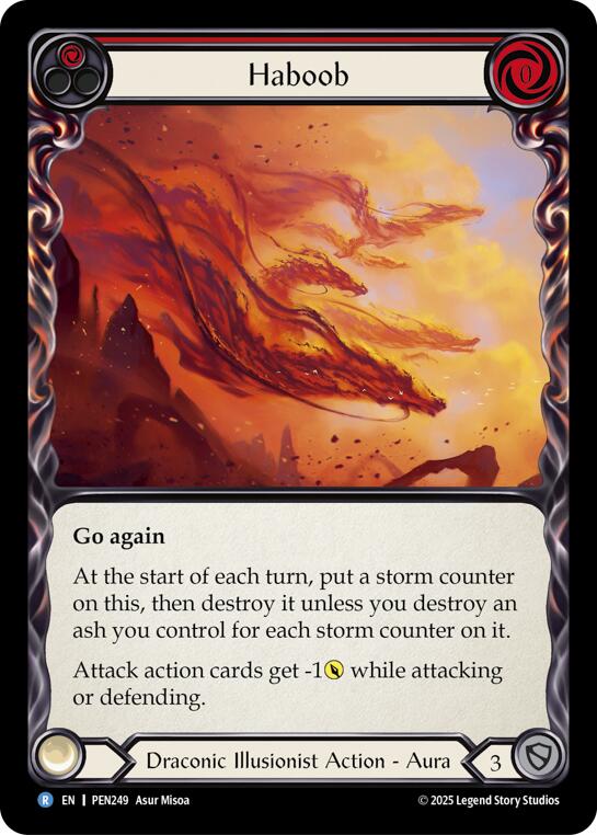 Haboob (Red) (Regular) [PEN249] (Compendium of Rathe)