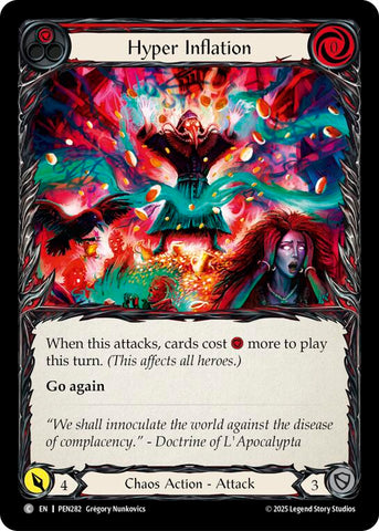 Hyper Inflation (Red) (Regular) [PEN282] (Compendium of Rathe)