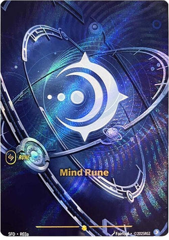 Mind Rune [R03a] Alternate Art -FOIL (Spiritforged)