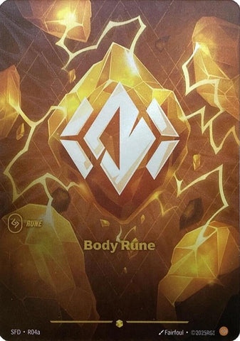 Body Rune [R04a] Alternate Art -FOIL (Spiritforged)