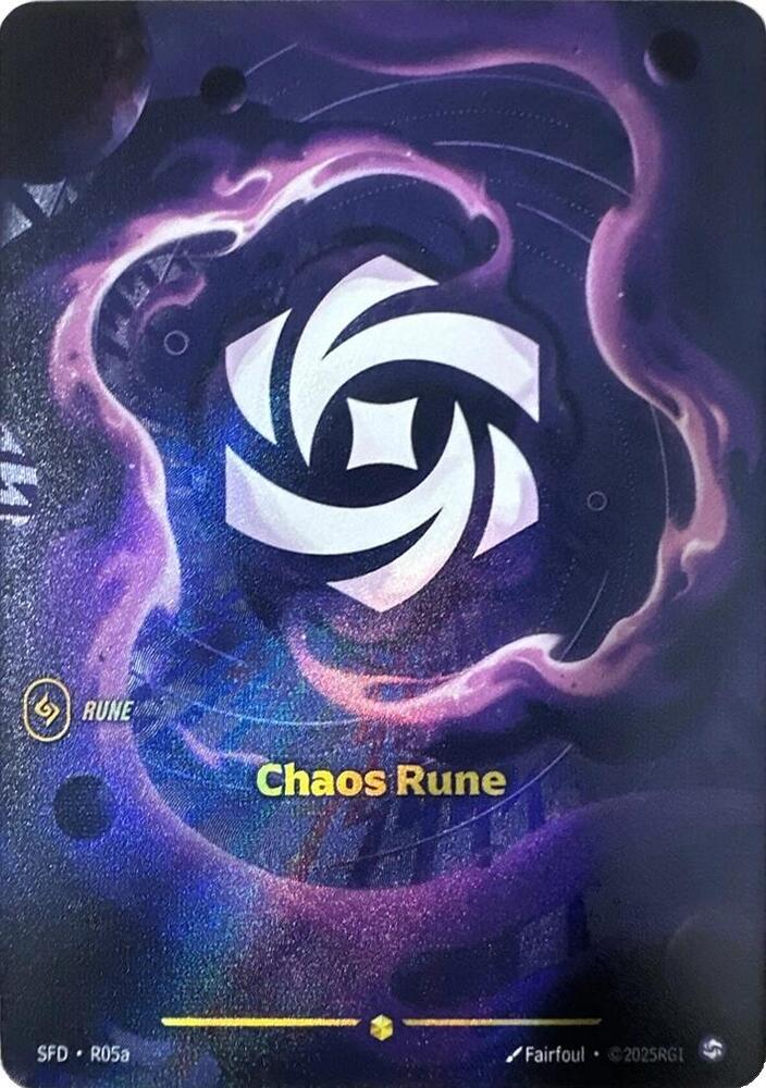 Chaos Rune [R05a] Alternate Art -FOIL (Spiritforged)