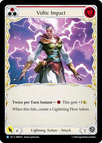 Voltic Impact [OMN154] (Omens of the Third Age)  Rainbow Foil