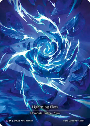 Lightning Flow (B) [OMN203] (Omens of the Third Age)  Cold Foil