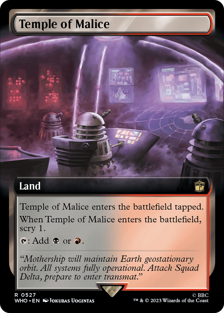 Temple of Malice (Extended Art) [Doctor Who]