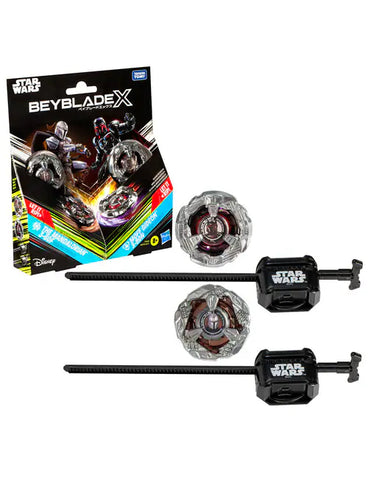 Beyblade X - Star Wars Collab - The Mandalorian 3-60F & Moff Gideon 3-80N