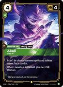 Akali, Silent (Alternate Art) (038a/166) - Rare