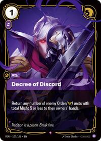 Decree of Discord (107/166) - Rare