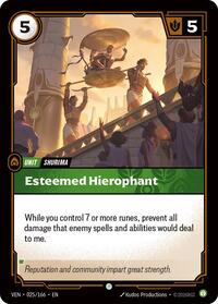 Esteemed Hierophant (025/166) - Common
