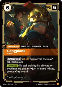 Gangplank, Naval (086/166) - Rare