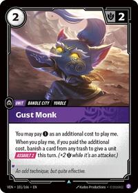 Gust Monk (101/166) - Uncommon