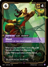 Illaoi, Prophet of the Great Kraken (109/166) - Rare