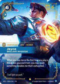 Jayce, Brilliant Inventor (Alternate Art) (068a/166) - Epic
