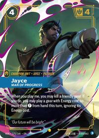 Jayce, Man of Progress (175/166) - Rare