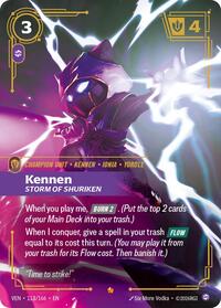 Kennen, Storm of Shuriken (113/166) - Epic