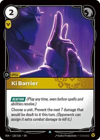 Ki Barrier (126/166) - Uncommon