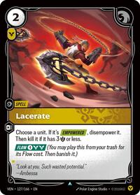 Lacerate (127/166) - Common