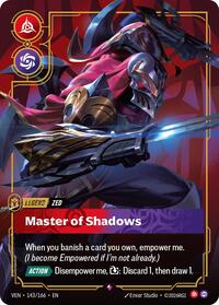 Zed - Master of Shadows (143/166) - Rare