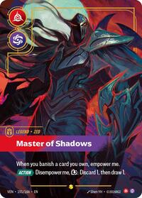 Zed - Master of Shadows (Overnumbered) (191/166) - Rare