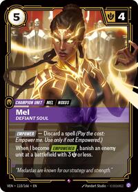 Mel, Defiant Soul (110/166) - Rare