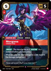 Morgana, Vindictive (017/166) - Rare