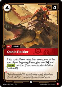 Oasis Raider (006/166) - Common