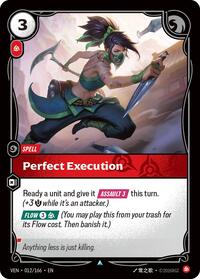 Perfect Execution (012/166) - Uncommon