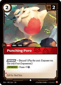 Punching Poro (007/166) - Common