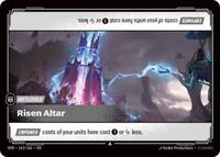 Risen Altar  FOIL  (163/166) - Uncommon